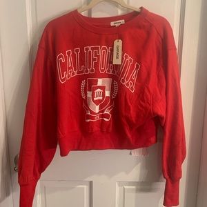 Cropped California Sweatshirt